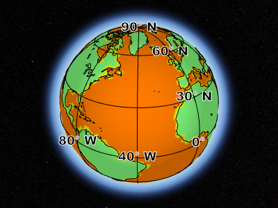 Preview of Global Relative Sea-Level Rise simulation